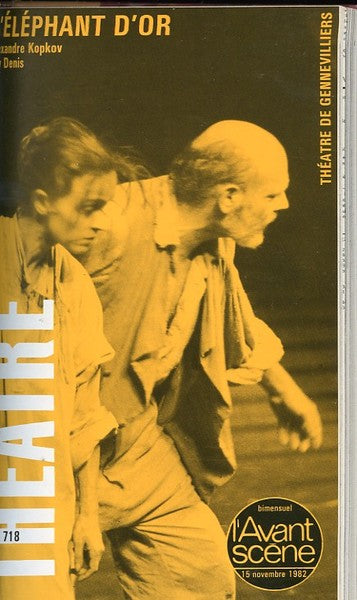 Avant-scène théâtre n° 718. L'éléphant d'or