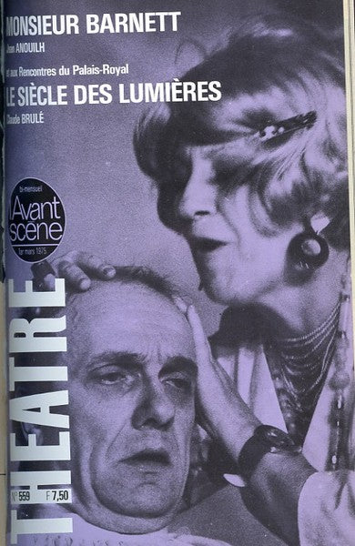Avant-scène théâtre n° 559. Monsieur Barnett