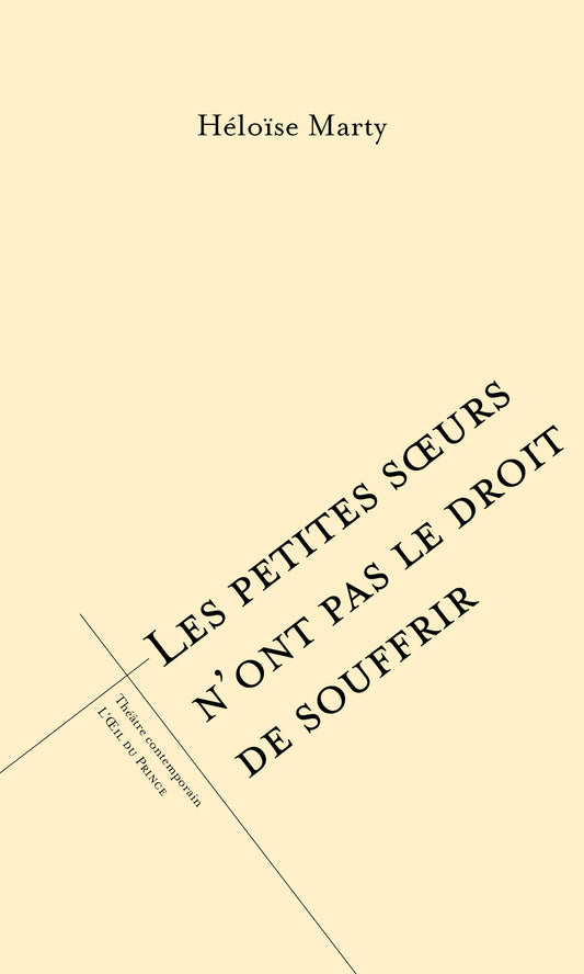 Les petites sœurs n'ont pas le droit de souffrir