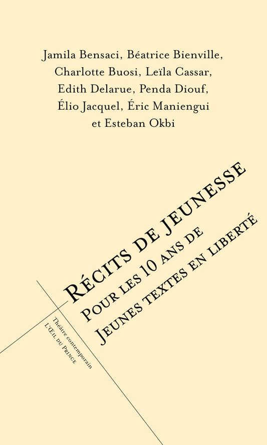 Récits de jeunesse