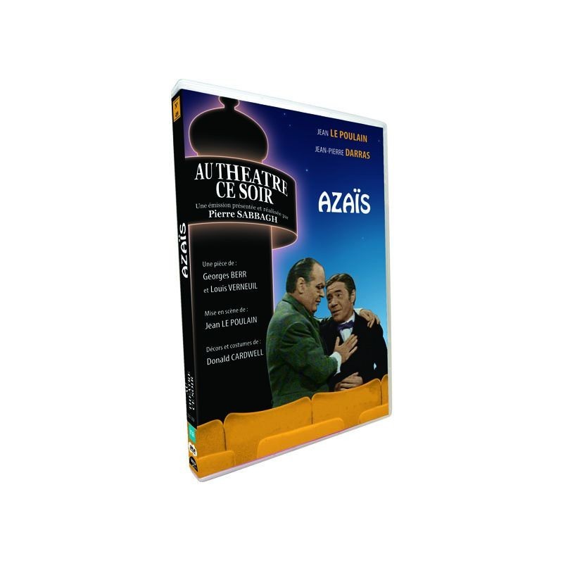 AZAIS - AU THEATRE CE SOIR - DVD