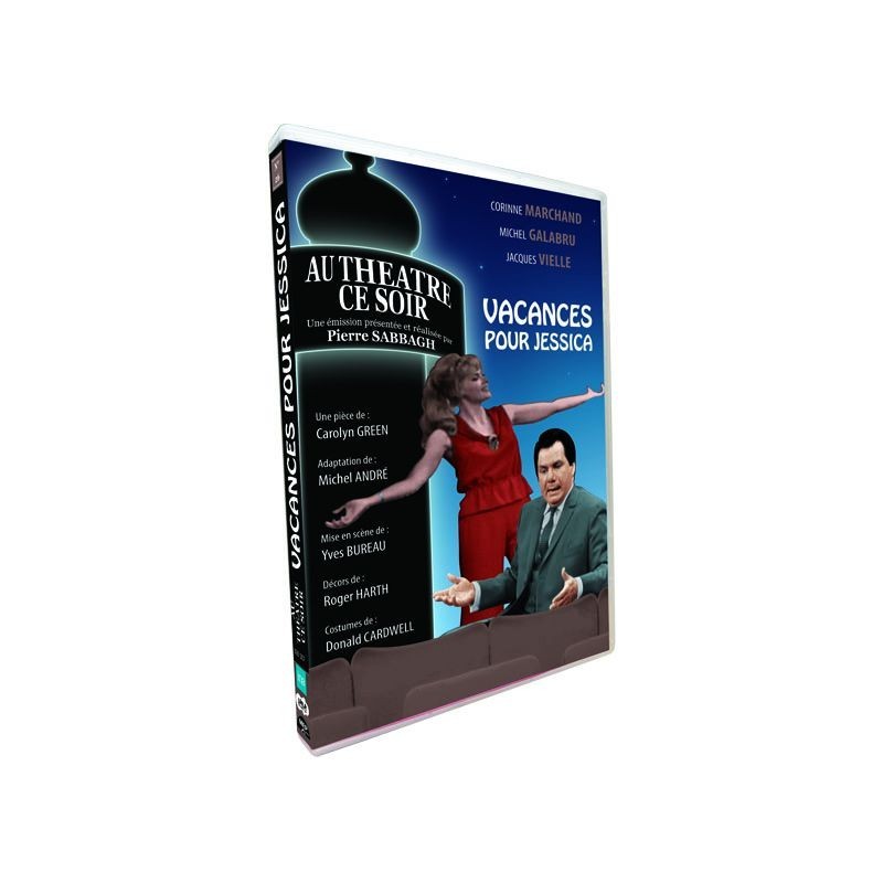 Vacances pour Jessica - Au théâtre ce soir - DVD